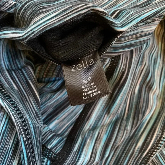 ZELLA EUC Live in Blue Blink Space Dye Leggings - Picture 5 of 5